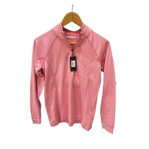 Womens Straight Down Witney Quarter Zip Size S Deep Pink